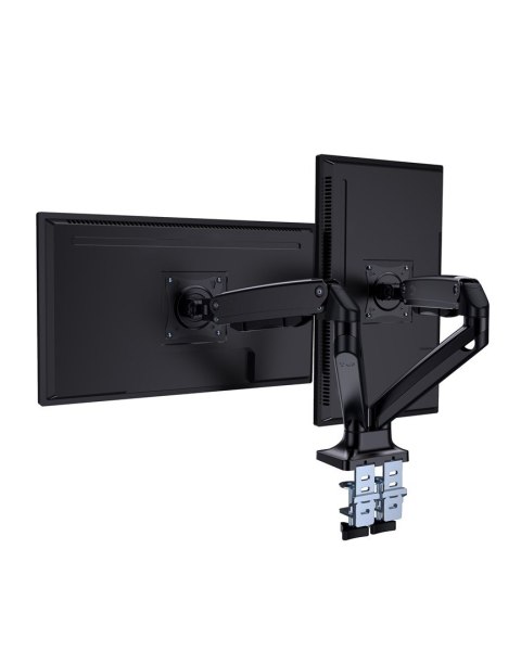 GEMBIRD BIURKOWE REGULOWANE RAMIĘ NA 2 MONITORY 17"-35" DO 10KG