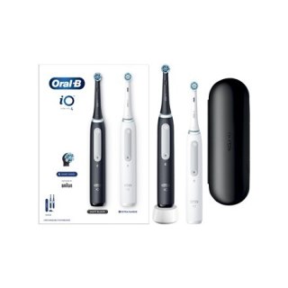 Oral-B | Electric Toothbrush Duo pack | iO4 Series | Rechargeable | For adults | Number of brush heads included 2 | Number of te