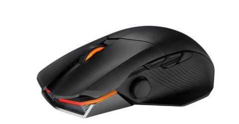 ASUS ROG Chakram X Origin myszka Gaming Po prawej stronie RF Wireless + Bluetooth + USB Type-A Optyczno-mechaniczny 36000 DPI