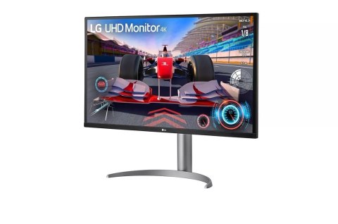 LG 32UQ750P-W monitor komputerowy 80 cm (31.5") 3840 x 2160 px 4K Ultra HD LCD Szary