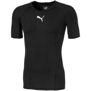 Koszulka męska Puma LIGA Baselayer Tee SS czarna 655918 03 S