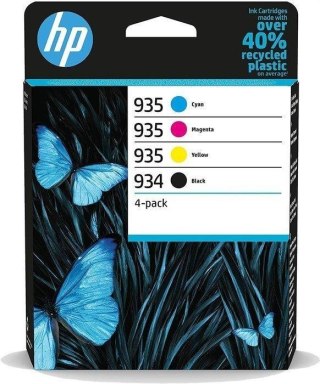 HP 934 BLACK / 935 CMY INK/CARTRIDGE 4-PACK