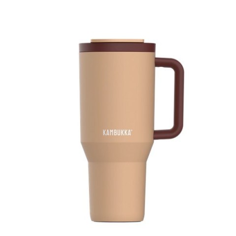 Kubek termiczny z teleskopową słomką Kambukka Rio Tumbler 950ml Almond Dream