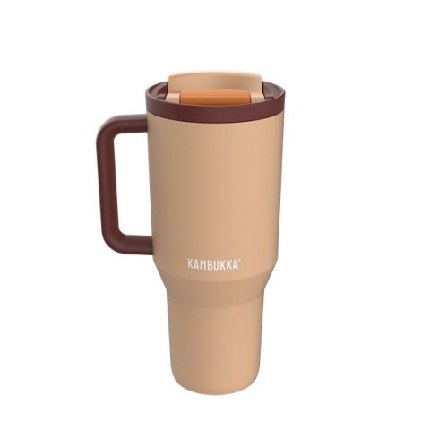 Kubek termiczny z teleskopową słomką Kambukka Rio Tumbler 950ml Almond Dream