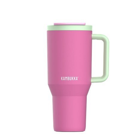 Kubek termiczny z teleskopową słomką Kambukka Rio Tumbler 950ml Bubblegum Mint