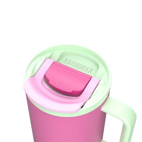 Kubek termiczny z teleskopową słomką Kambukka Rio Tumbler 950ml Bubblegum Mint