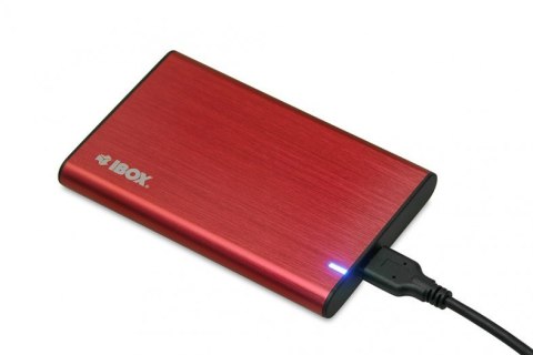 OBUDOWA I-BOX HD-05 ZEW 2,5" USB 3.1 GEN.1 RED