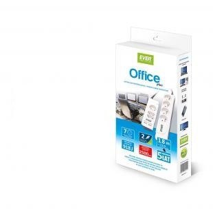 Ever OFFICE PLUS Biały 7 x gniazdo sieciowe 250 V