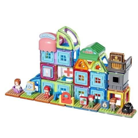 MAGFORMERS Town Set - Supermarket 22 elementy 717007