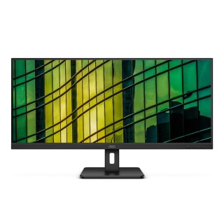 AOC U34E2M monitor komputerowy 86,4 cm (34") 3440 x 1440 px Wide Quad HD Czarny