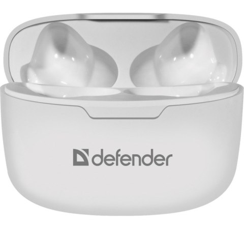 DEFENDER SŁUCHAWKI BLUETOOTH TWINS 903 DOUSZNE BIAŁE 63903