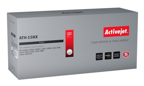 Toner Activejet ATH-15NX (zamiennik HP 15X C7115X, Canon EP-25; Supreme; 4200 stron; czarny)