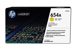 TONER CARTRIDGE 654A YELLOW/.