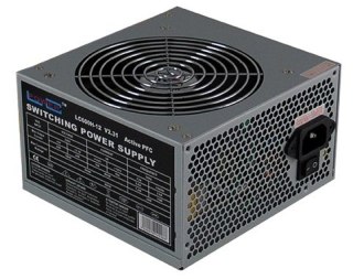 LC-Power LC600H-12 V2.31 moduł zasilaczy 600 W ATX Czarny