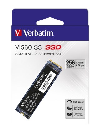 VERBATIM DYSK SSD VI560 S3 256GB M.2 2280 PCIE 49362