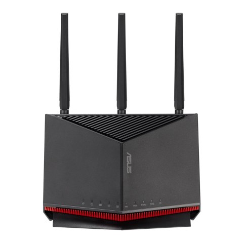 ASUS RT-BE86U router bezprzewodowy 10 Gigabit Ethernet Dual-band (2.4 GHz/5 GHz) Czarny