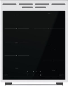 Gorenje GEIT5C60WPG pierkarnik Kuchenka wolnostojąca Prąd elektryczny Płyta indukcyjna strefowa Biały A