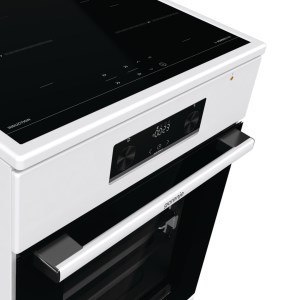 Gorenje GEIT5C60WPG pierkarnik Kuchenka wolnostojąca Prąd elektryczny Płyta indukcyjna strefowa Biały A