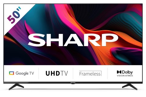 Sharp 50GL4260E Telewizor 127 cm (50") 4K Ultra HD Smart TV Wi-Fi Czarny