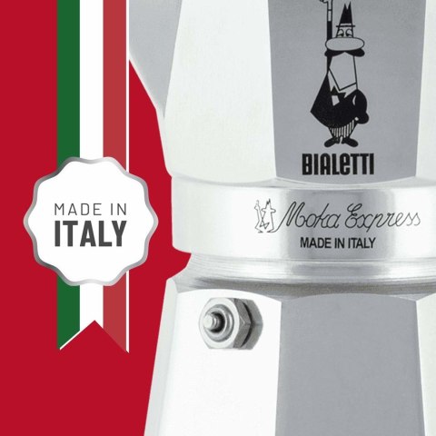 Zaparzacz BIALETTI Moka Express (kolor srebrny)