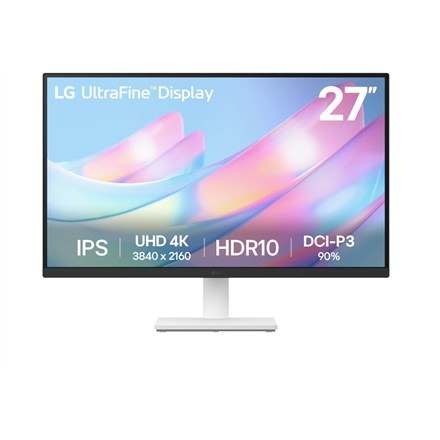 LG 27US500-W monitor komputerowy 68,6 cm (27") 3840 x 2160 px 4K Ultra HD LCD Biały