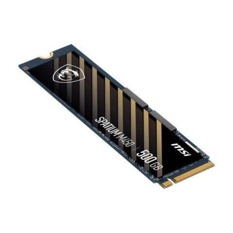 Dysk SSD MSI SPATIUM M450 NVMe 500 GB Spatium (M.2 2280″ /500 GB /NVMe /3600MB/s /2300MB/s)