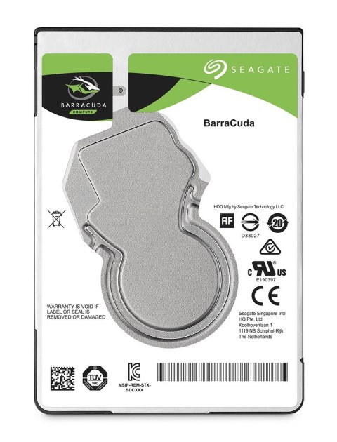 Dysk HDD Seagate Barracuda ST500LM030 (500 GB ; 2.5"; 128 MB; 5400 obr/min)