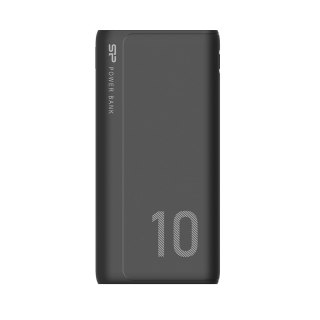 Powerbank Silicon Power GP15 10000mAh 1x USB-C, 2x USB-A, czarny