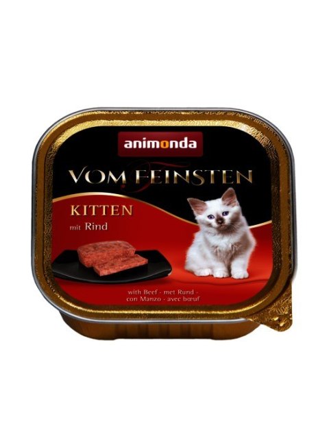 ANIMONDA Vom Feinsten Kitten smak: wołowina 100g