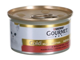 Gourmet Gold mokra karma dla kota mus z wołowiny 85g