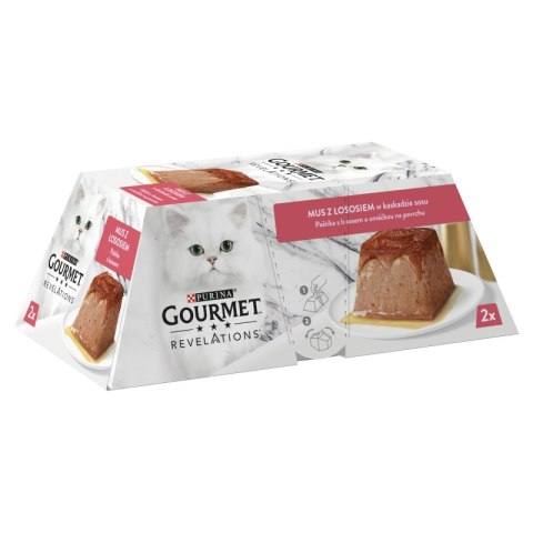 Karma Gourmet Revelations Mus Łosoś 2x57g