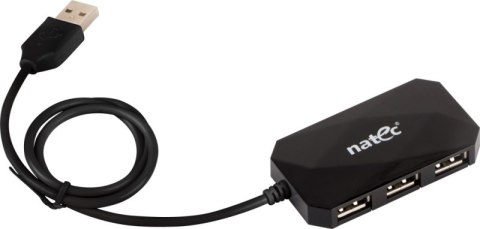 Hub USB NATEC Locust USB 2.0 Black (Czarny)