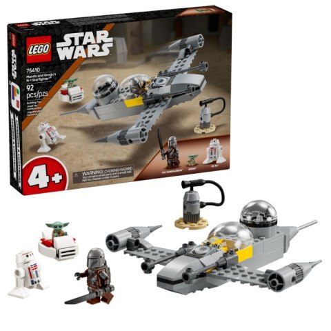 LEGO STAR WARS Myśliwiec N-1 Mando i Grogu 75410