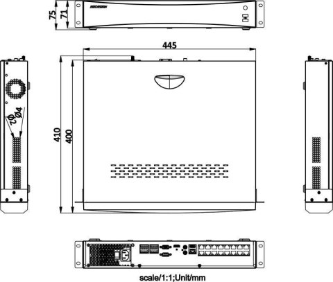 REJESTRATOR IP HIKVISION DS-7732NXI-K4/16P(D)