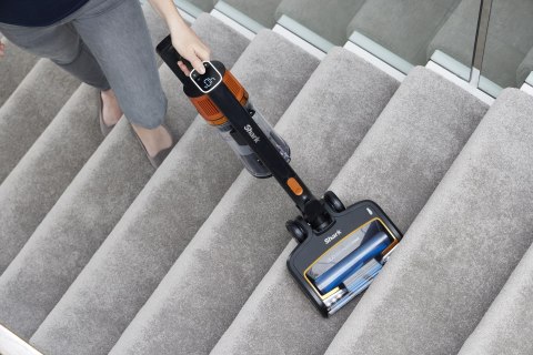 Shark IZ300EU okurzacz na kiju/szczotka elektryczna 2-in-1 stick vacuum Bateria Suchy Bez worka Czarny, Pomarańczowy