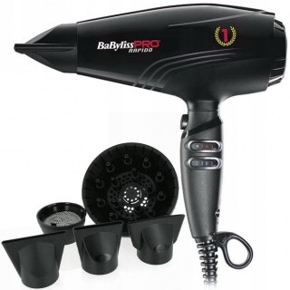 Suszarka do włosów BABYLISS BAB7000IE (2200W /Czarny )