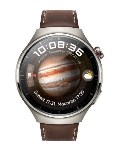 WATCH 4 Pro (47mm) | (Dark Brown), Medes-L19L | Smart watch | GPS (satellite) | AMOLED | Touchscreen | 1.5 | Waterproof | Blueto