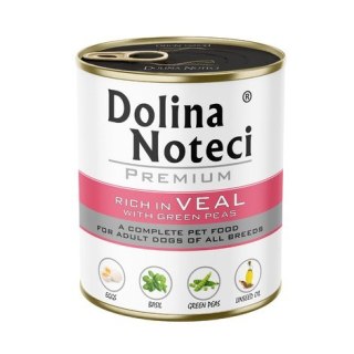 DOLINA NOTECI BOGATA W cielęcinę z groszkiem 800g