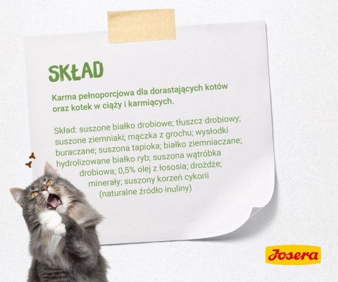 JOSERA Kitten grainfree - sucha karma dla kota - 10kg