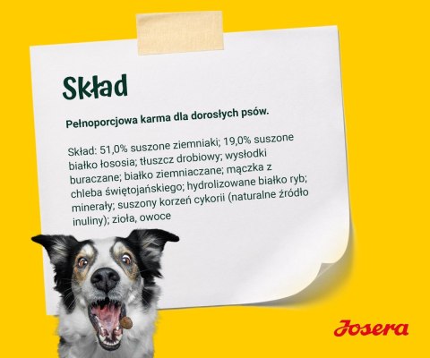 JOSERA Łosoś z ziemniakami - sucha karma dla psa - 12,5 kg