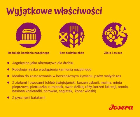 JOSERA Mini Deluxe - karma dla psów dorosłych małych ras 900g