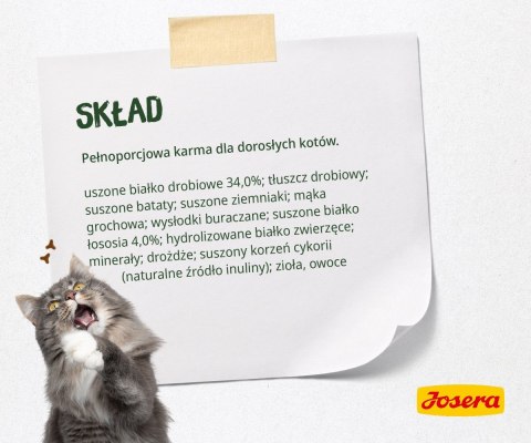 JOSERA NatureCat - sucha karma dla kota - 10 kg