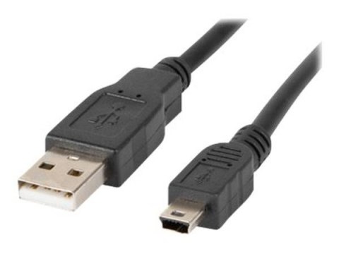 Kabel USB LANBERG miniUSB typu B 1.8 Kabel USB LANBERG miniUSB typu B 1.8
