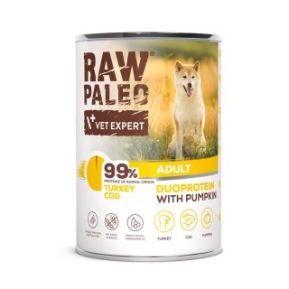 Raw Paleo Turkey&Cod Adult Can 400g