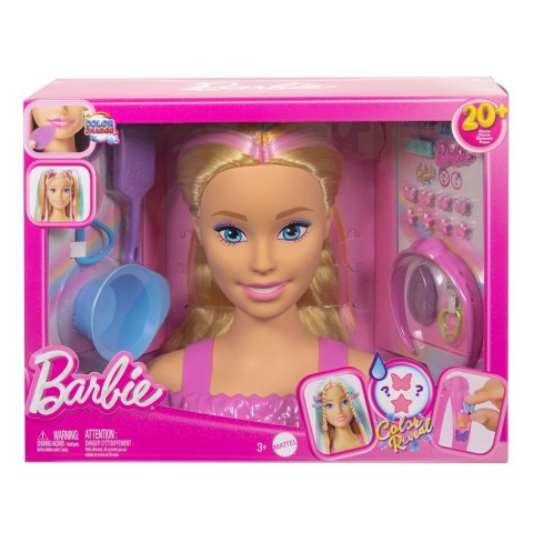 Barbie. Głowa do stylizacji Blond włosy JFG81