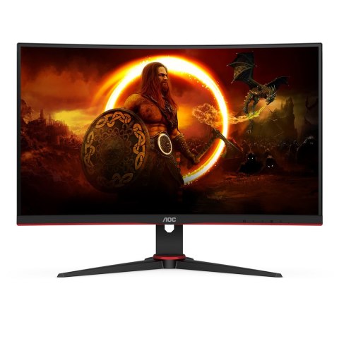 AOC G2 C27G2E/BK monitor komputerowy 68,6 cm (27") 1920 x 1080 px Czarny, Czerwony