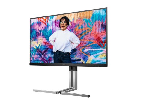 AOC Q27U3CV monitor komputerowy 68,6 cm (27") 2560 x 1440 px 4K Ultra HD LCD Czarny