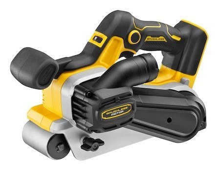 DeWALT DCW220NT-XJ przenośna szlifierka Szlifierka taśmowa Czarny, Żółty