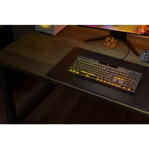 Corsair K70 MAX klawiatura Gaming USB Niemiecki Czarny