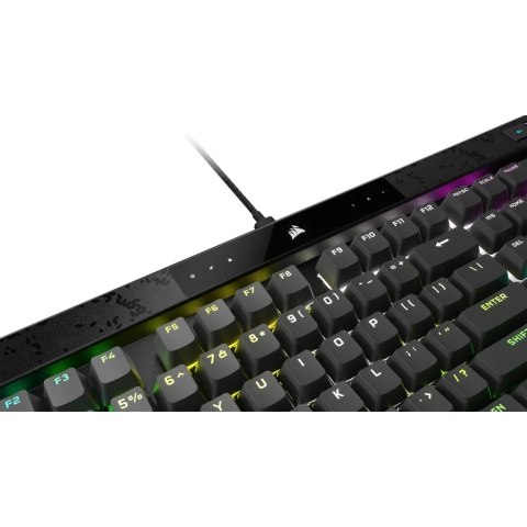 Corsair K70 MAX klawiatura Gaming USB Niemiecki Czarny